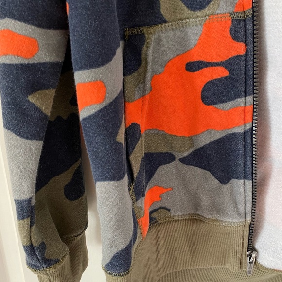 Boys Bass Outdoor Camouflage Hooded Sweatshirt Large (14-16) - Picture 7 of 8